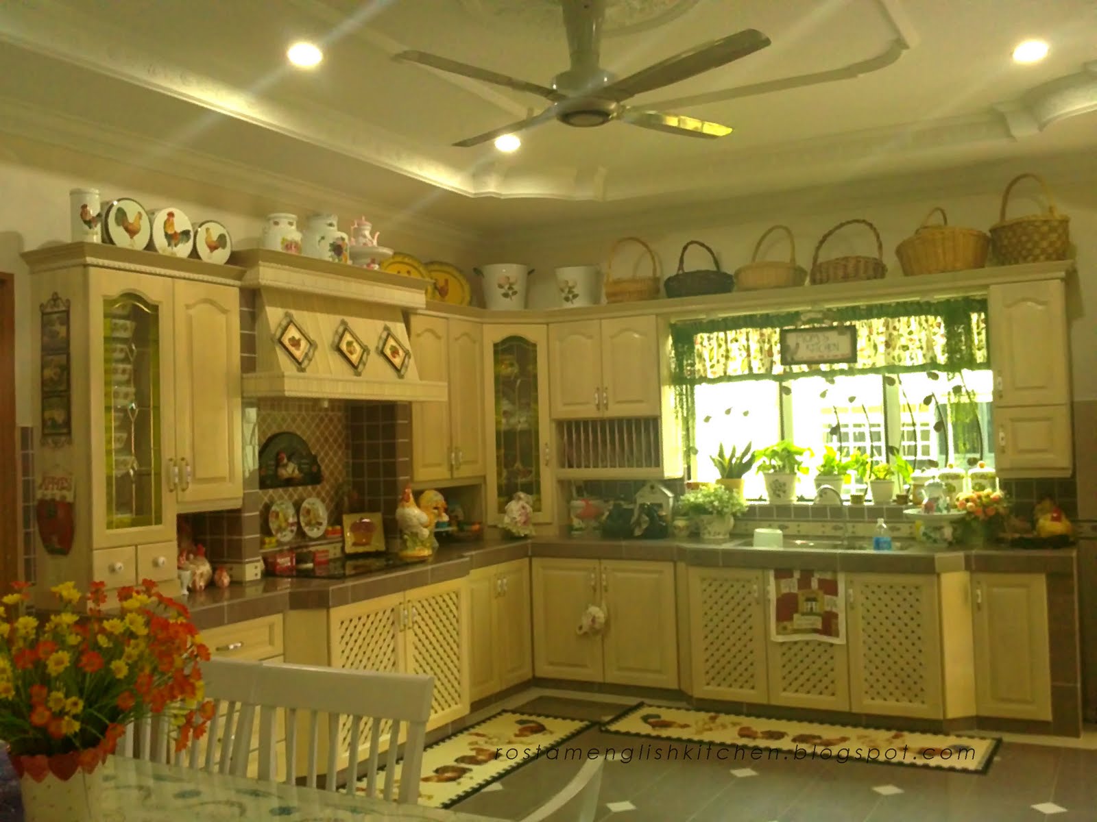 How deep are kitchen cabinets English Country Kitchen Cabinets