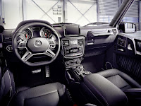 Mercedes-Benz G-Klasse 2015, Interieur des Fahrzeugs in galacticbeam