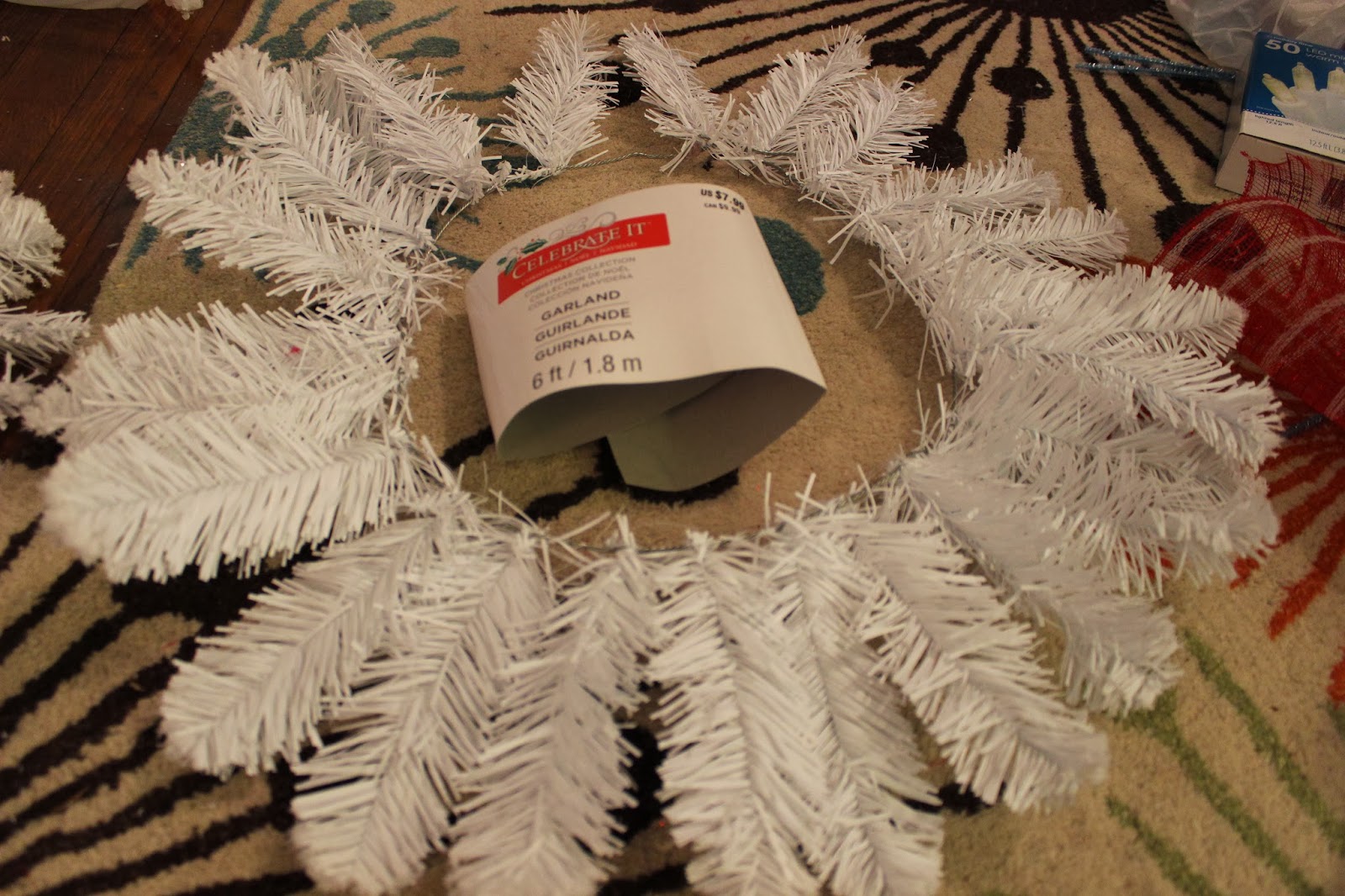 Lola, Tangled How to Make Your Own Deco Mesh Door Garland (and Wreath