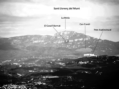 Sant Llorenç del Munt des del mirador del Puig Montmany Sant Llorenç del Munt des del mirador del Puig Montmany