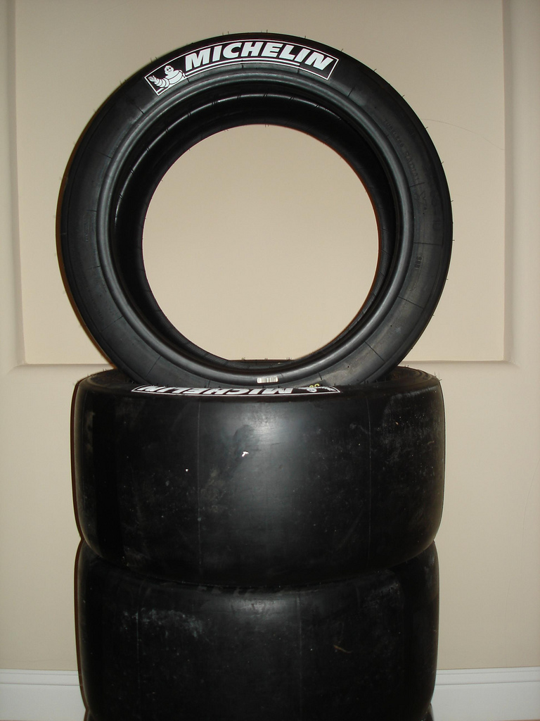 Diy Tyre Wall White Font Powerful Car Design