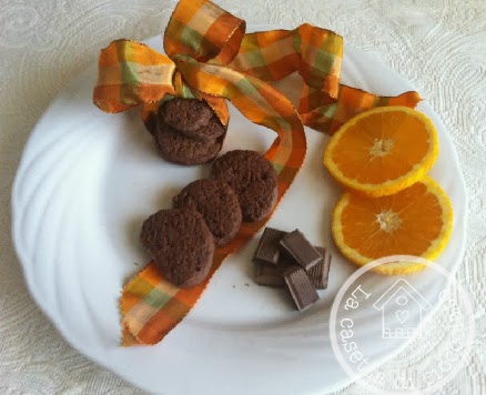 biscotti cioccolato e arancia