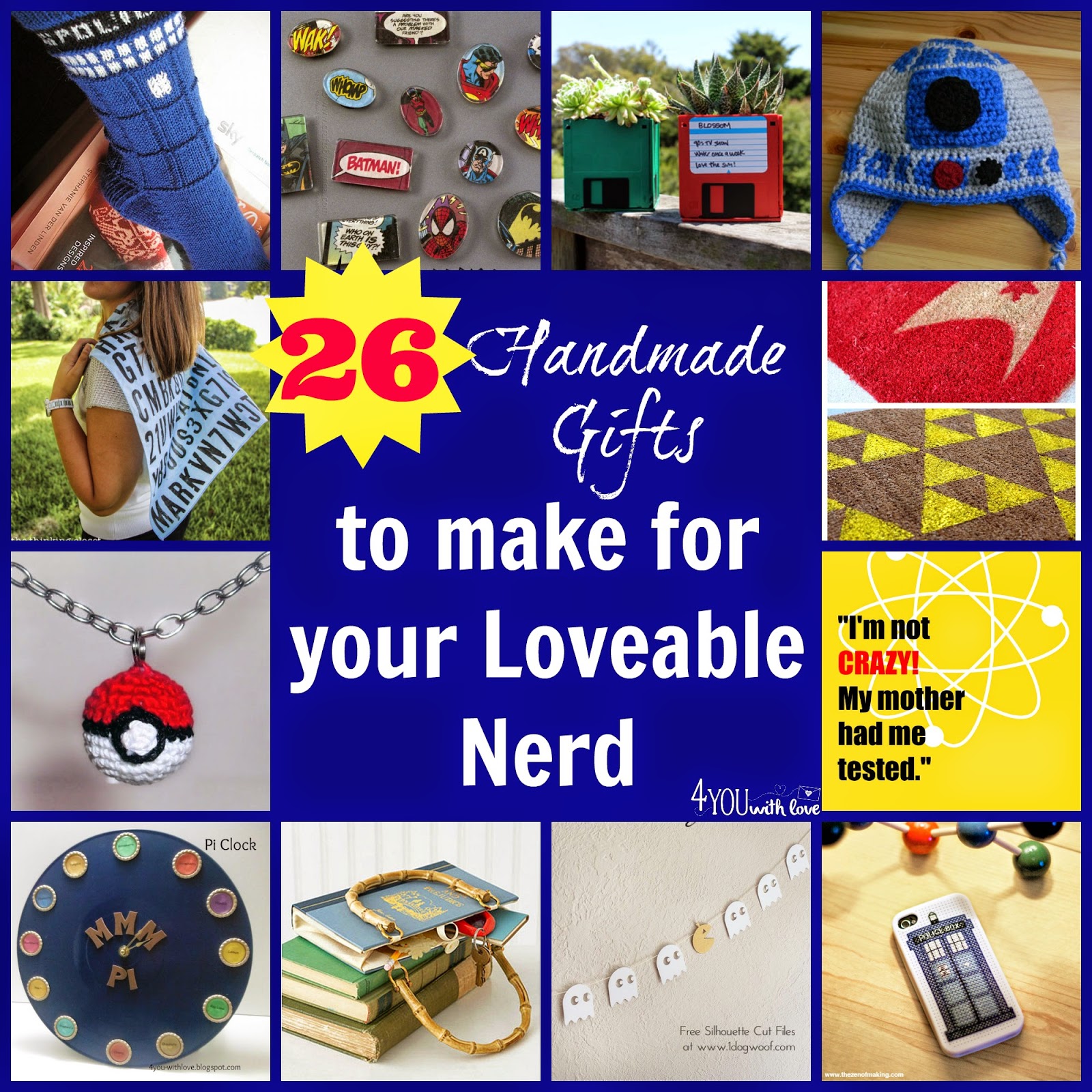 26 Handmade Gifts For The Loveable Nerds In Your Life 4
