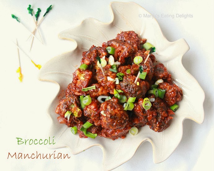 Ruchi Broccoli Manchurian A Guest Post By Manju