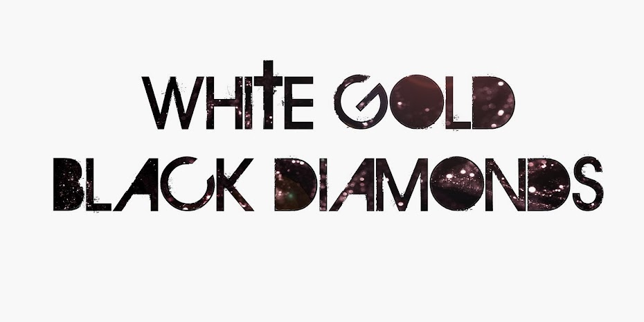 white gold black diamonds