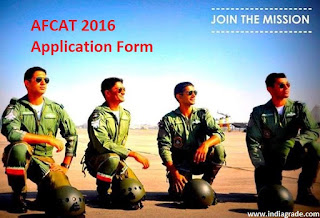 AFCAT Online Registration 2016 AFCAT 2016 Application Form