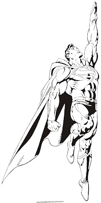 Superman Coloring Pages