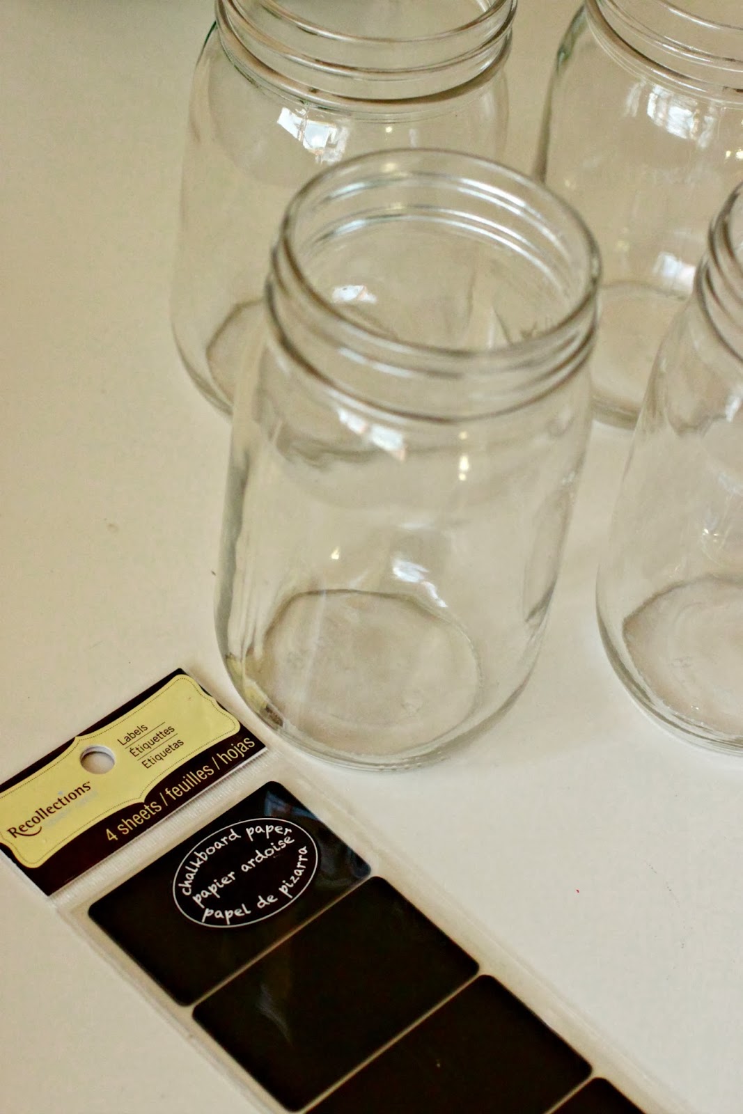 Larissa Another Day Chalkboard Mason Jar Glasses