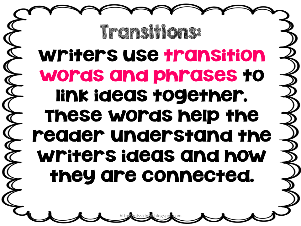 Transitions - The Writing Center
