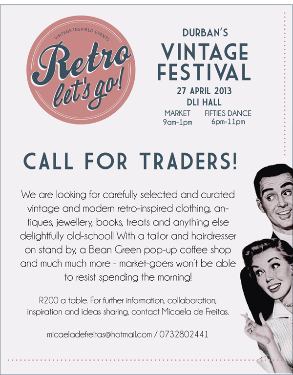 Retro Let's Go! Vintage Festival, Durban Retro Let's Go! Vintage Festival, Durban