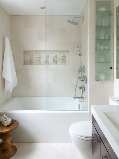 Diseño de cuarto de baño pequeños y medianos con ideas, fotos y ...