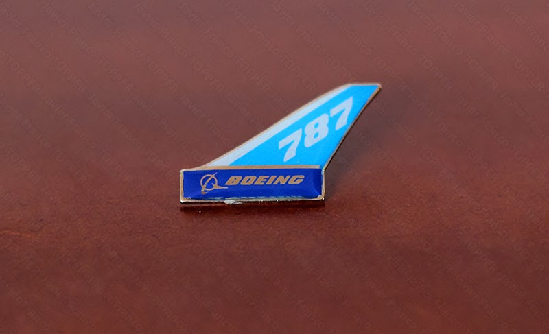 Broches o 'pin' de aviación - Boeing 787 Dreamliner