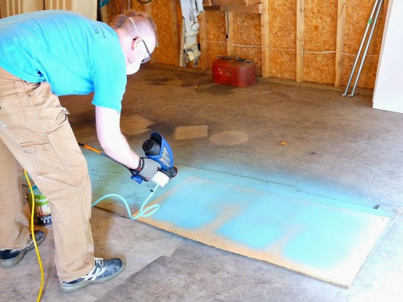 Paint Sprayer Painting Cabinets