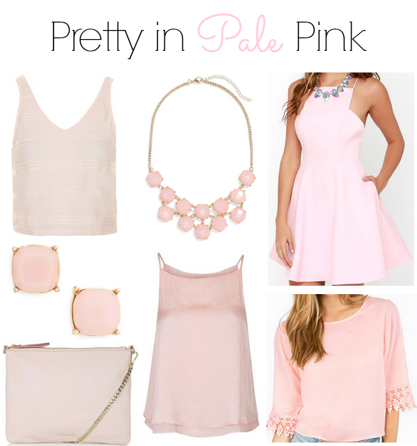 Knots and Ruffles Pretty in Pale Pink