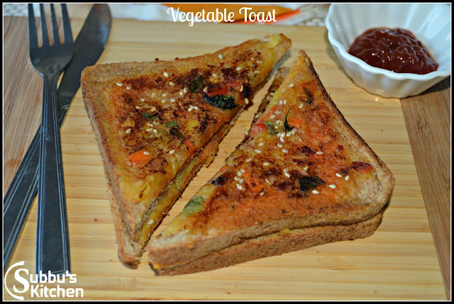 Vegetable Toast Vegetable Toast
