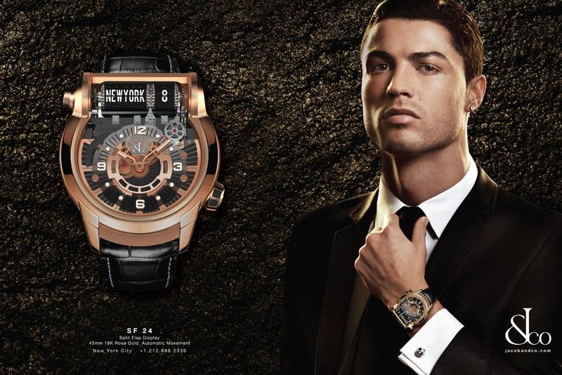 Passion For Luxury : Cristiano Ronaldo Stars In New Jacob and Co.âs Campaign