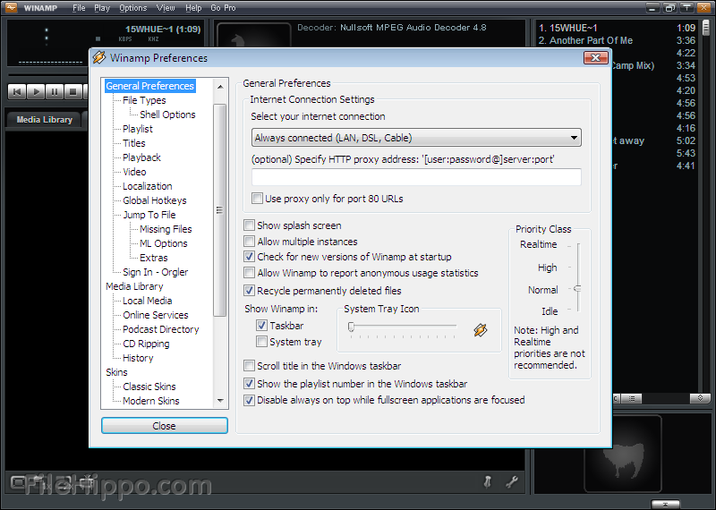 Download Winamp Pro Apk Full Version