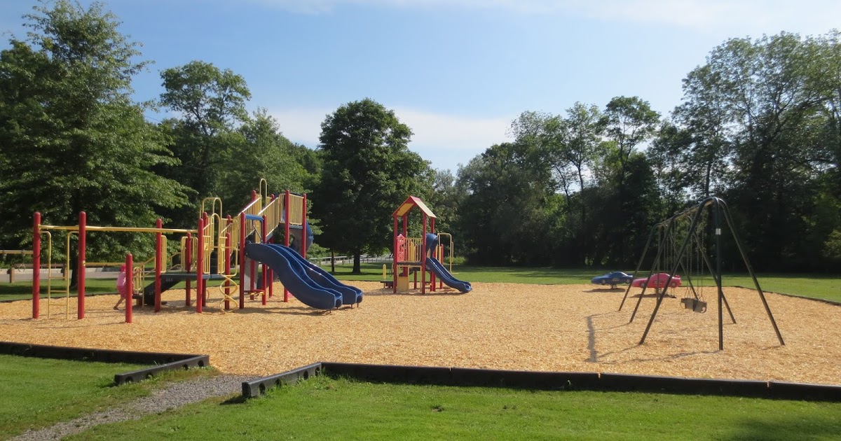 Rochester NY playground reviews Powder Mills Park, Pittsford NY