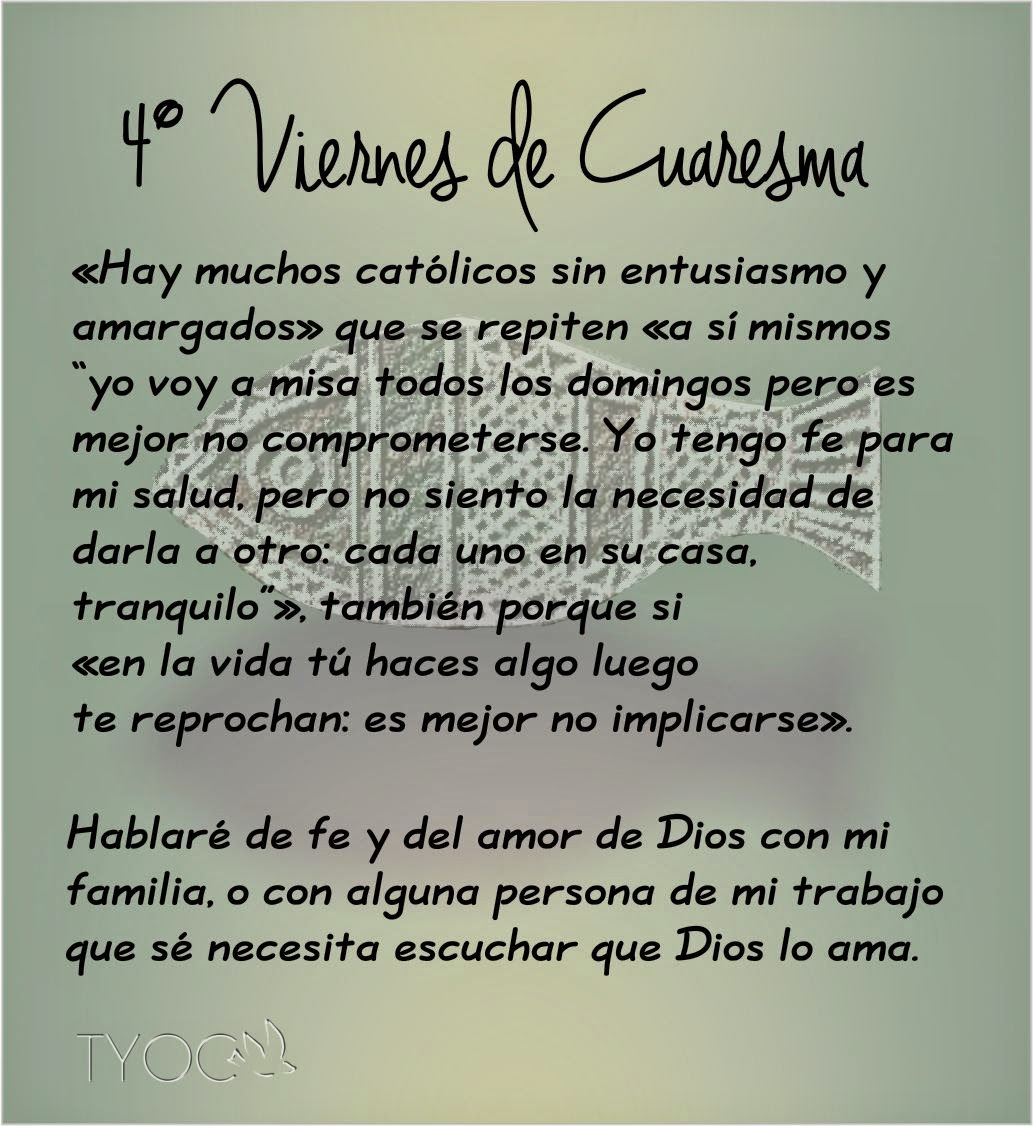 MIS PROPÓSITOS 4° VIERNES DE CUARESMA