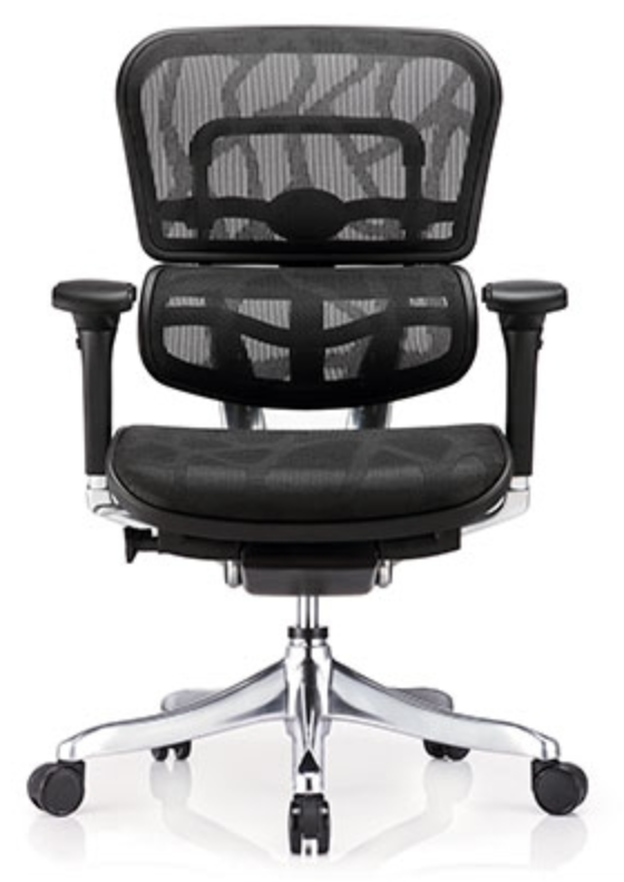 Ergohuman Elite Mid Back Ergonomic Chair by Eurotech Ergohuman Elite Mid Back Ergonomic Chair by Eurotech