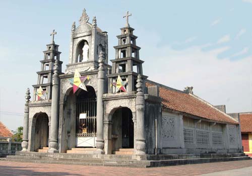 Hình ảnh đẹp về nhà thờ đá Phát Diệm - Ninh Bình