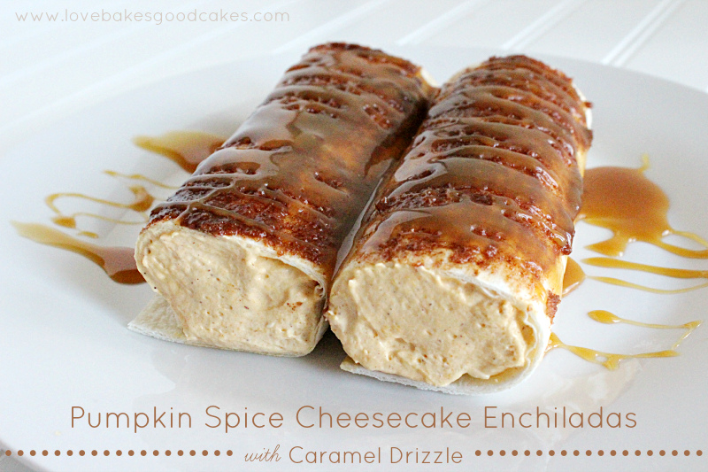 Pumpkin Spice Cheesecake Enchiladas Missie's Kitchen