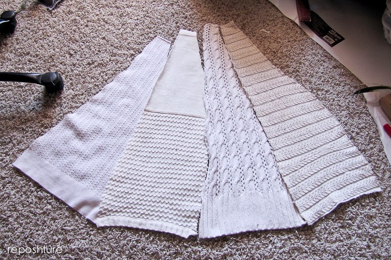 Reposhture Studio Sweater Tree Skirt