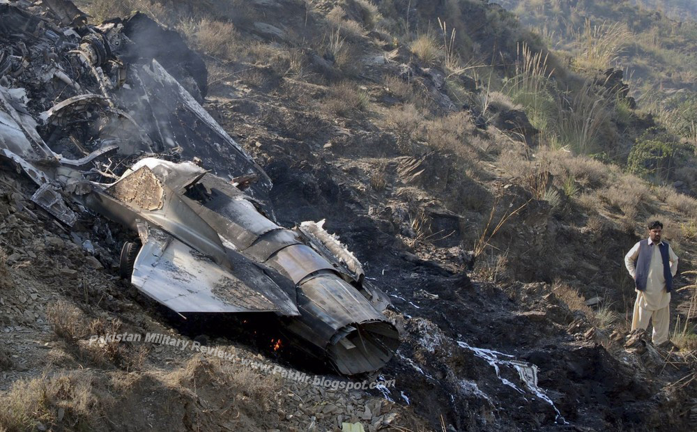 crashed fighter