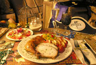 The food at Pirates Dinner Adventure