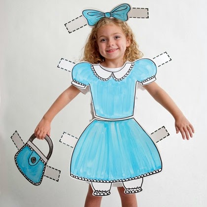 Kostüm: Papier Puppe / Paper Doll Kostüm: Papier Puppe / Paper Doll