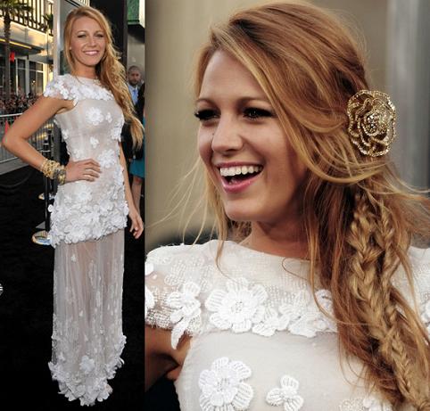 The other day Blake Lively wore an interesting white Chanel dress 