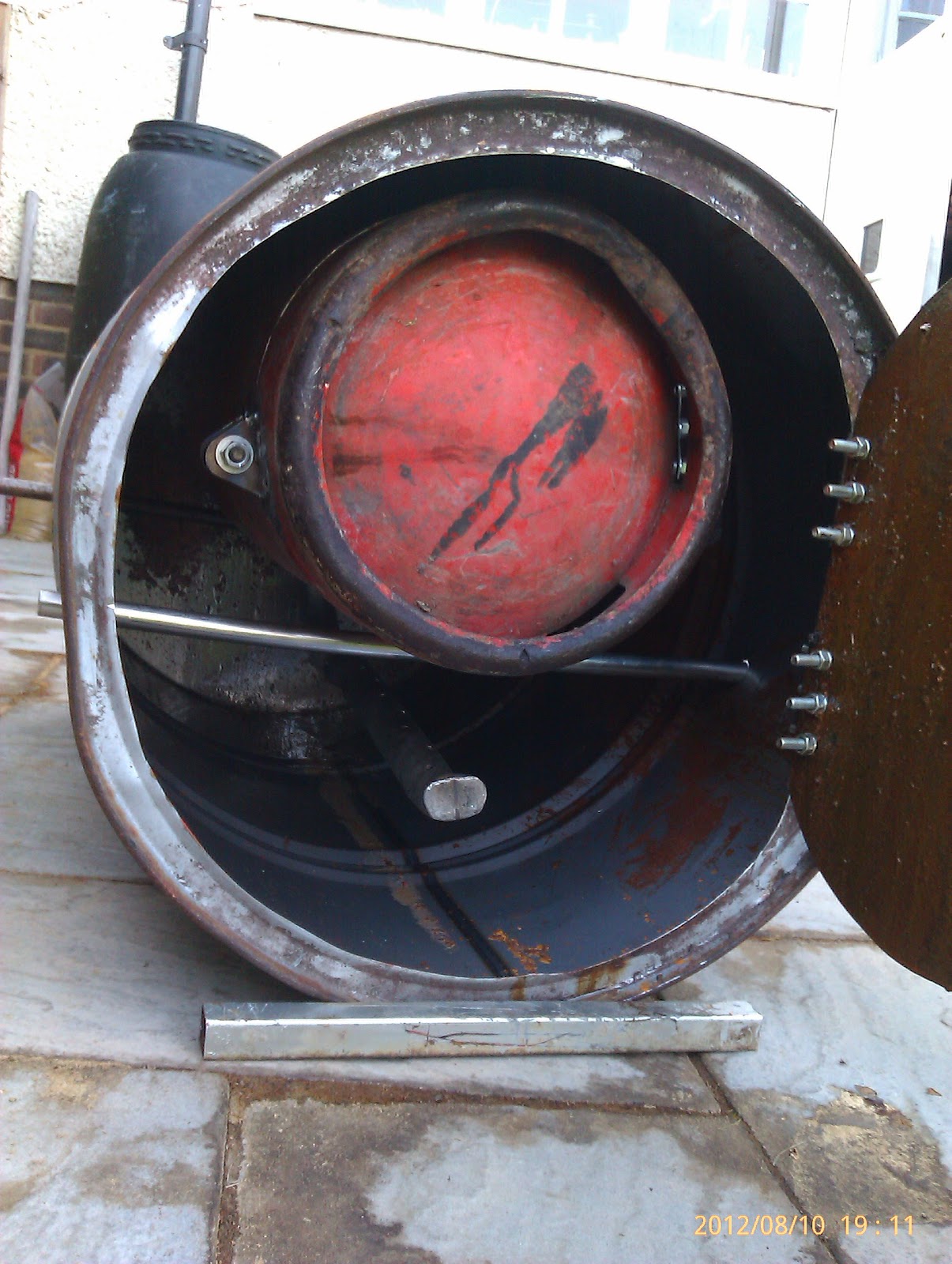 Down in Dens Wood Oil Drum Charcoal Burner Part 2