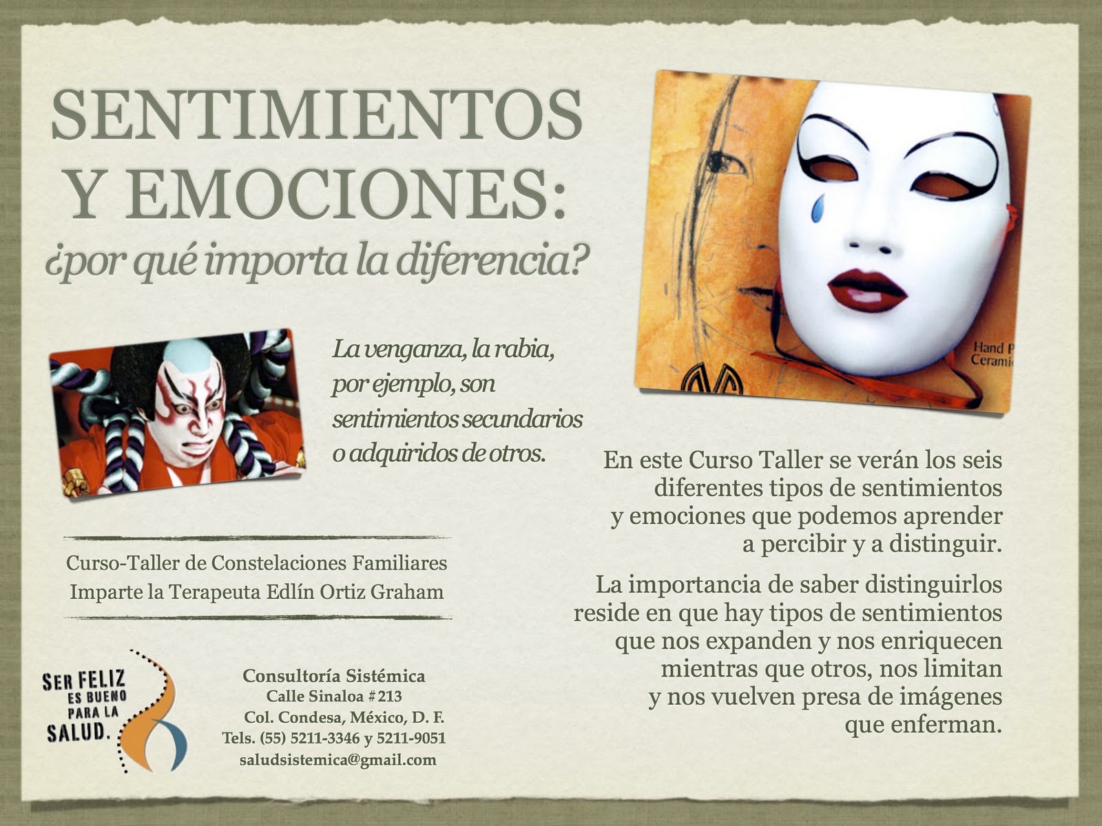 Consultoría Luz Sistémica: Sentimientos y emociones ¿por qué importa la