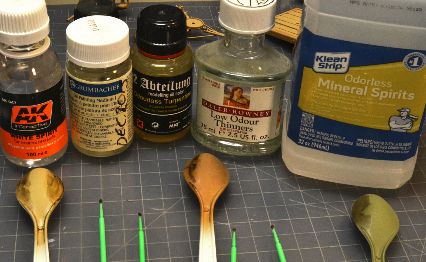 Attention to DETAIL Artist oil thinner selection.