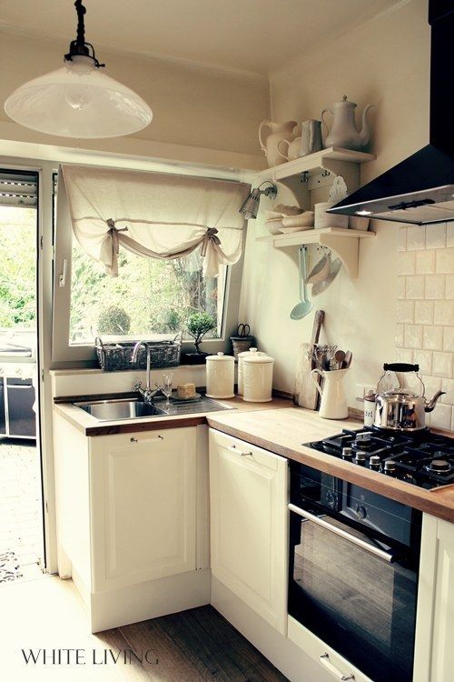 Home & garden: 35 idées pour aménager une petite cuisine De idées Petite cuisine armoires