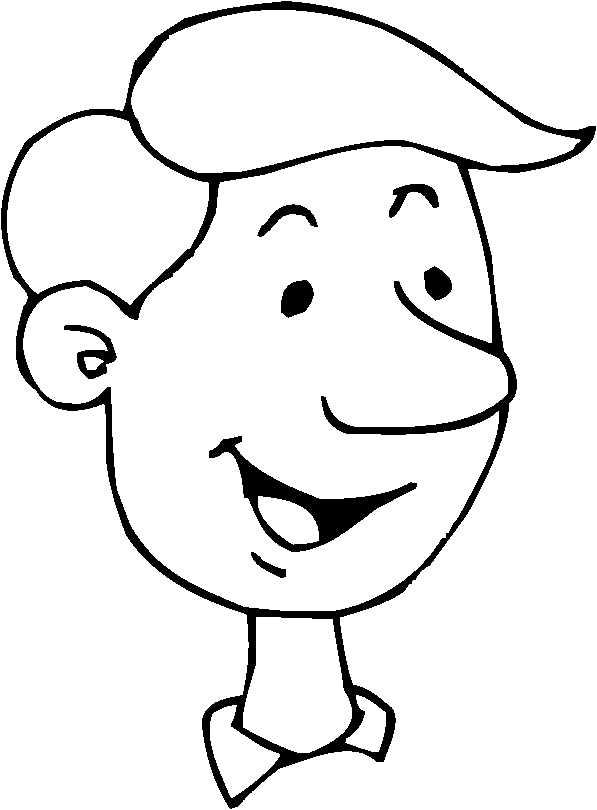 Dibujos De Siluetas De Hombres Para Colorear Pintar | apexwallpapers.com