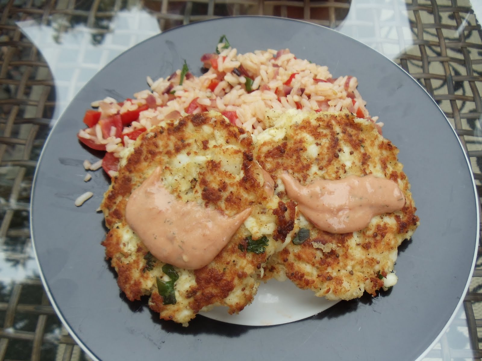 Sarah's Life in Food! Cajun Fish Cakes with Easy Remoulade and