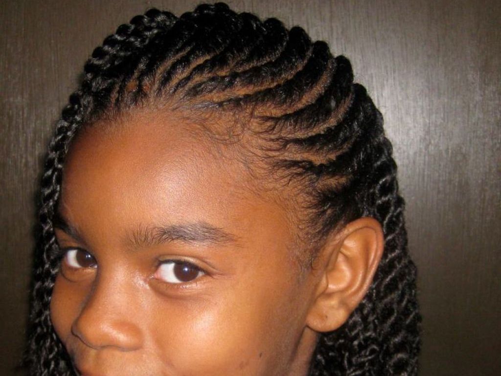 Cute Braided Hairstyles for Black Girls ~ trends hairstyle