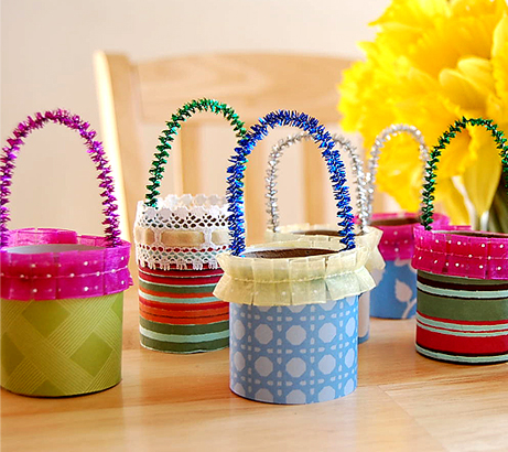 cestas feitas com rolos e papel Cestinhas+de+rolinho