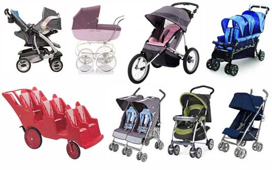 types of baby strollers