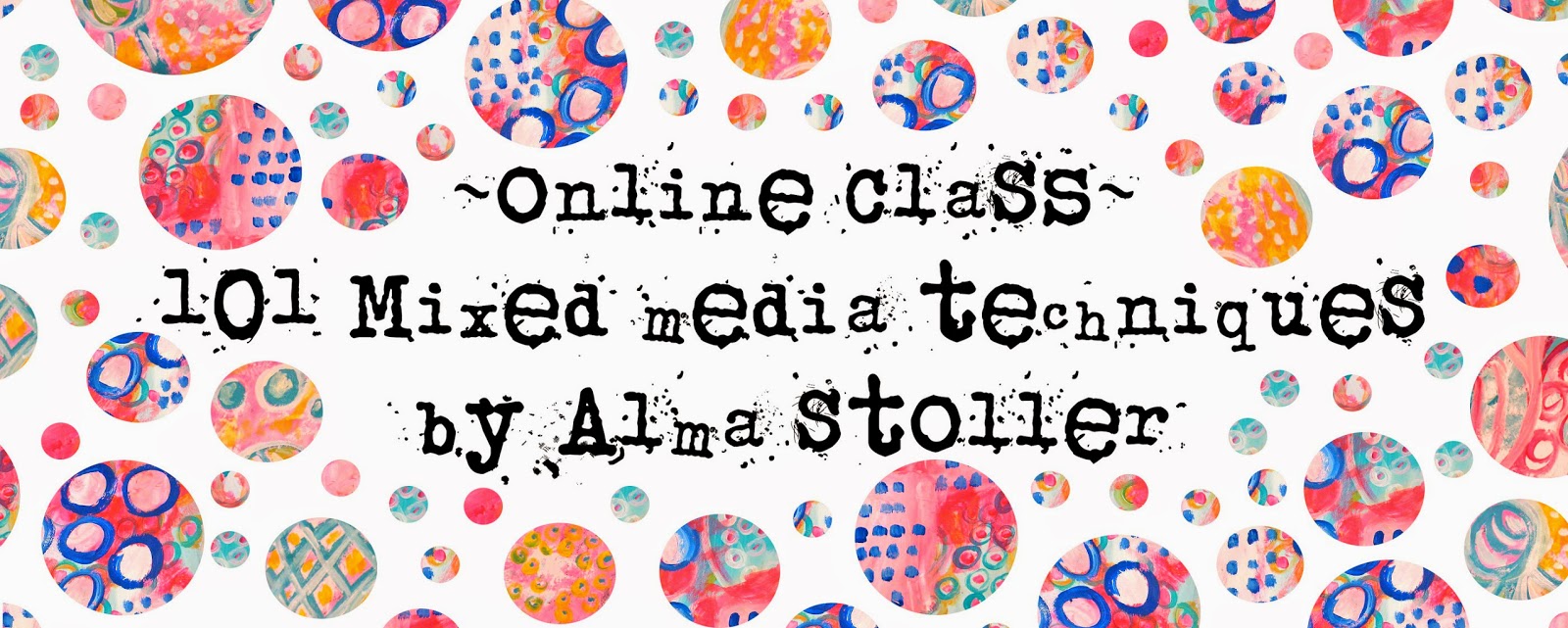 Alma Stoller a sneak peek inside101 mixed media techniques