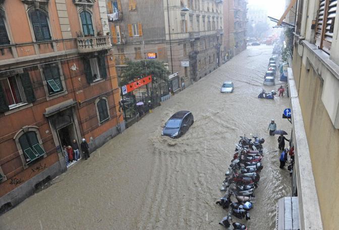 Genoa Flood Pictures