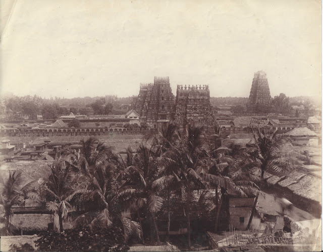 Brihadeeswarar+Temple+in+Thanjavur,+Tamil+Nadu+-+1890's