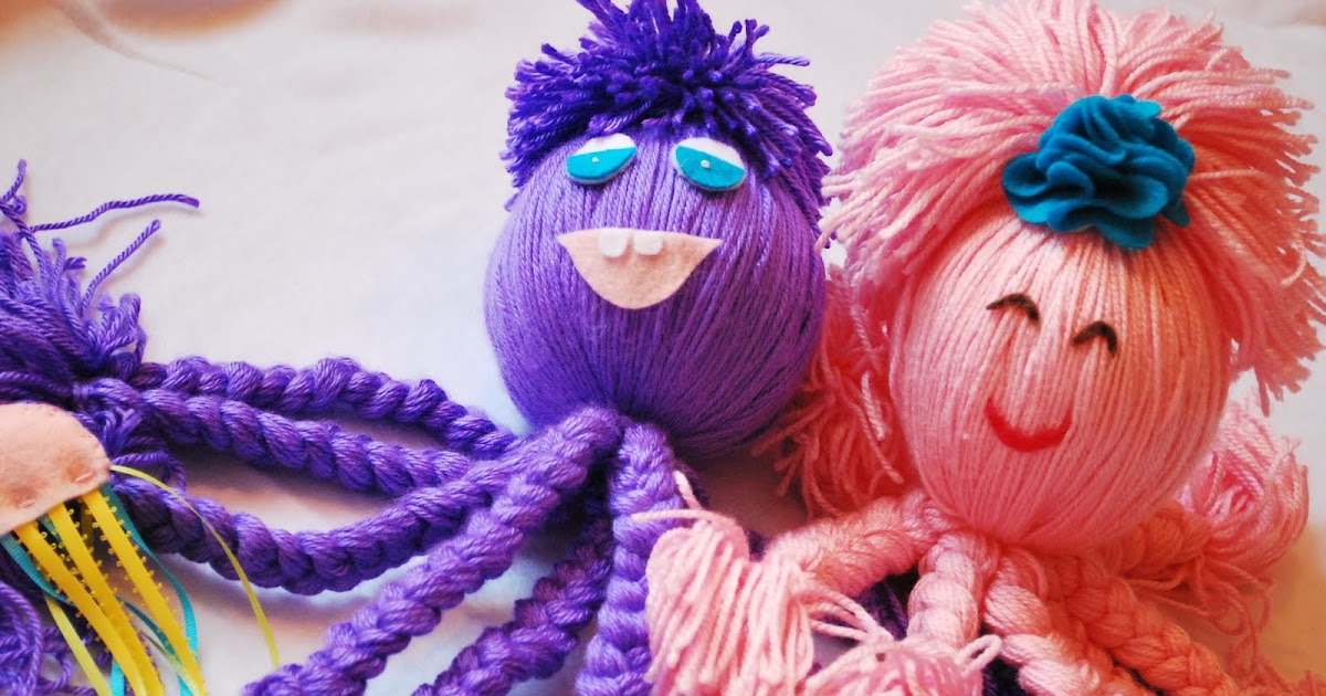 Free Baby Projects Yarn Octopus