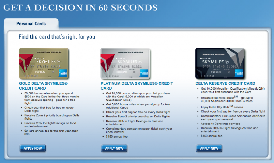 SkyMiles Delta Airlines Credit Card Credit Information Center