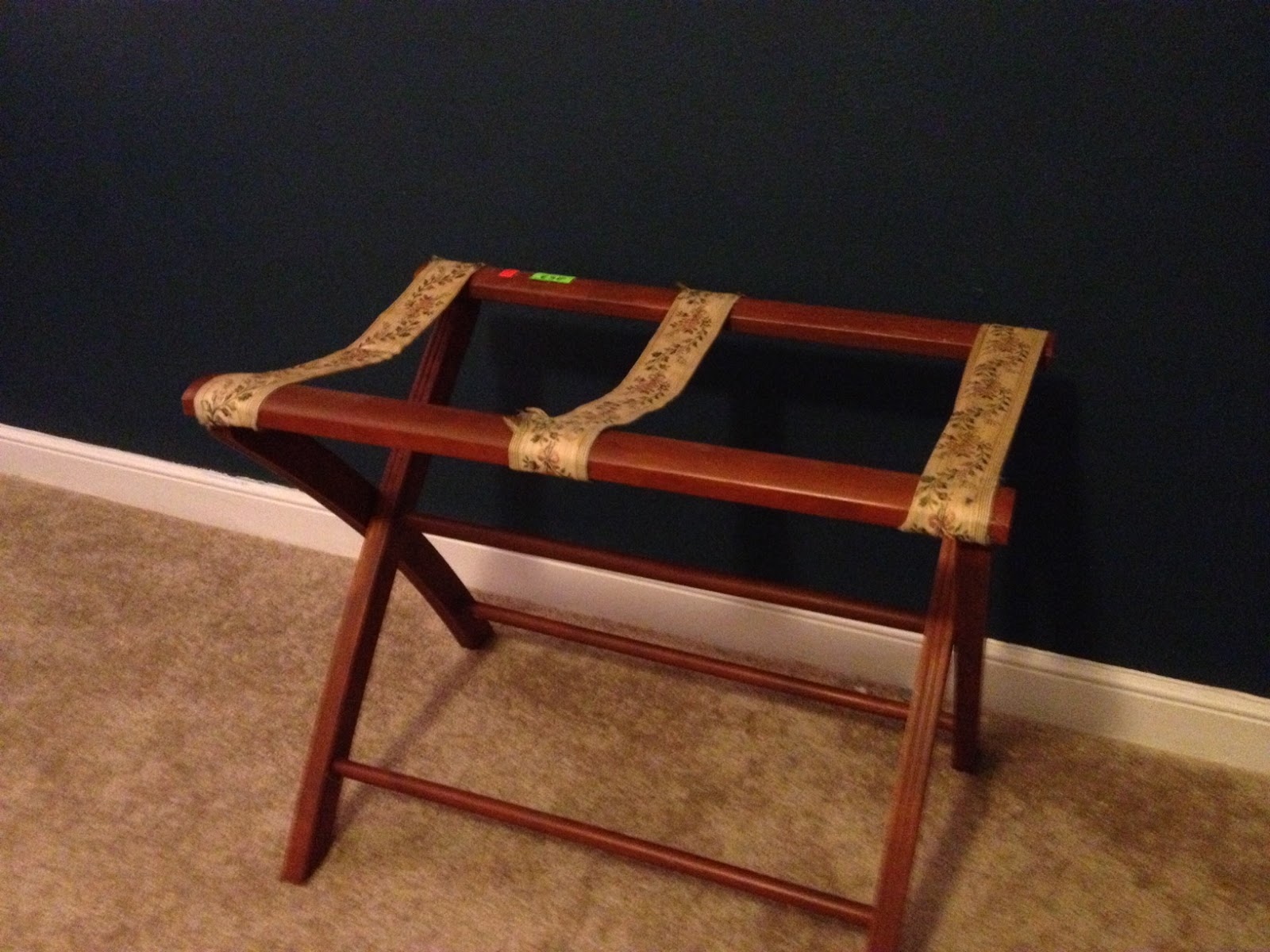 sadie + stella DIY Luggage Rack for the Hostess with the Mostess