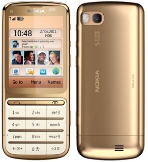 Nokia C3-01 Gold Edition