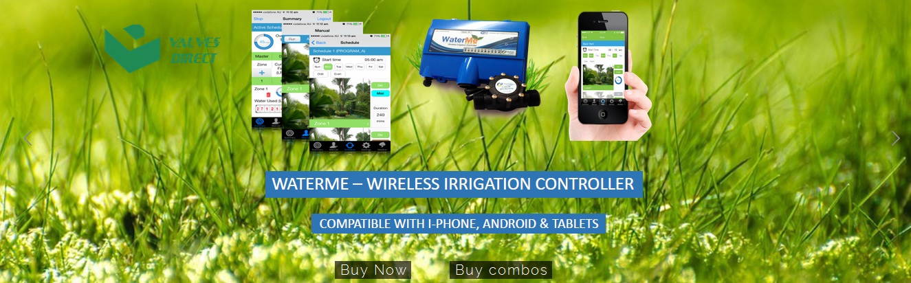 ValvesDirect - WaterMe Wireless Irrigation Controller & Solenoids