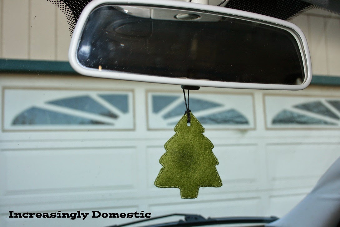 Increasingly Domestic {DIY} Essential Oil Car Diffuser