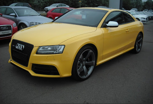 Audi A5 Yellow